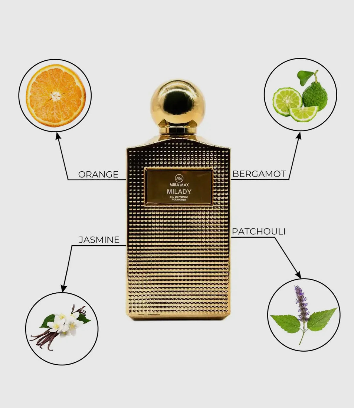 Mira 24 HOUR Perfume Milady For Women